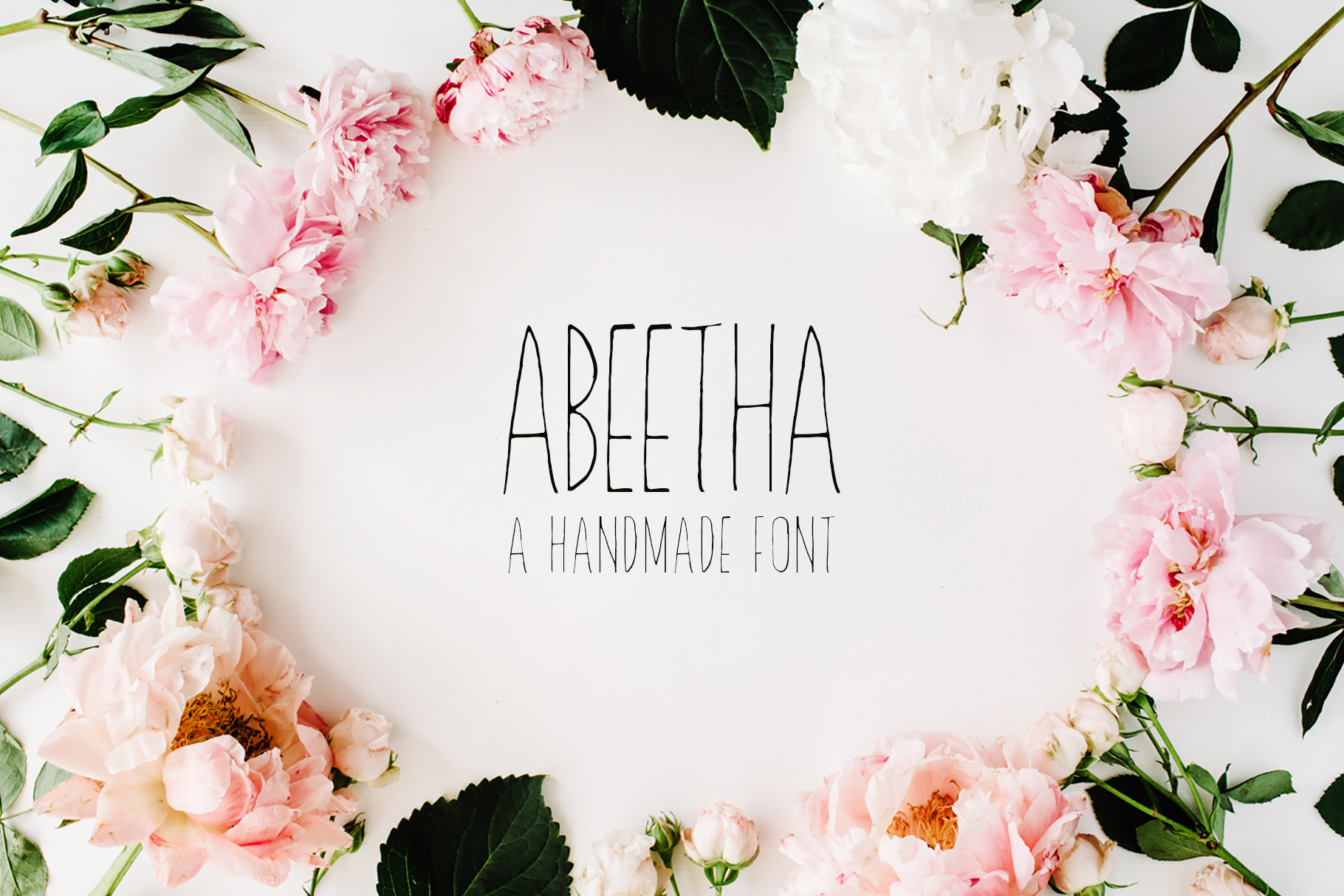 Abeetha: A Handwritten Sans Serif Font with Natural Charm