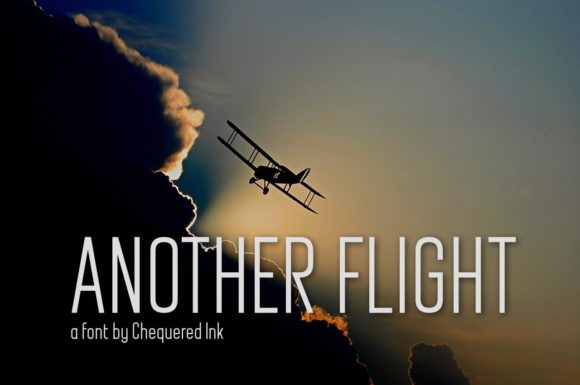 Another Flight: A Bold Typeface for Creative Projects
