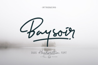 Baysoir: A Handwritten Signature Font for Creative Designers