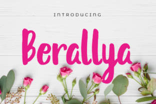 Berallya: A Playful Brush Font for Modern Design