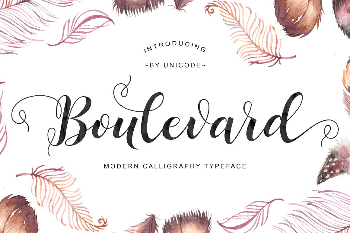 Boulevard Script: A Modern Handmade Calligraphic Font for Creative Projects
