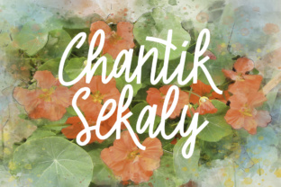 Chantik Sekaly: A Handwritten Script Font with Warmth and Precision