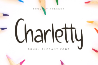 Charletty: A Handwritten Font for Creative Expression