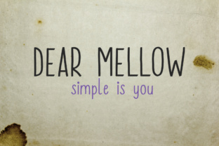 Dear Mellow: A Warm and Inviting Font for Modern Communication