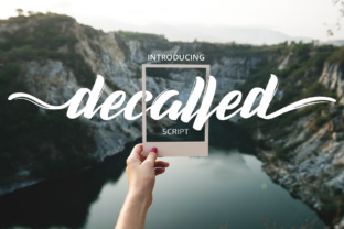 Decalled Script: A Stylish Choice for Elegant Typography