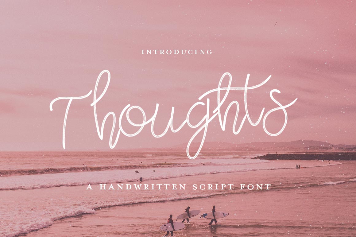 Embracing the Whimsy of Thoughts Script in Modern Design