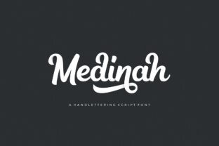 Medinah: A Bold and Versatile Script for Modern Design