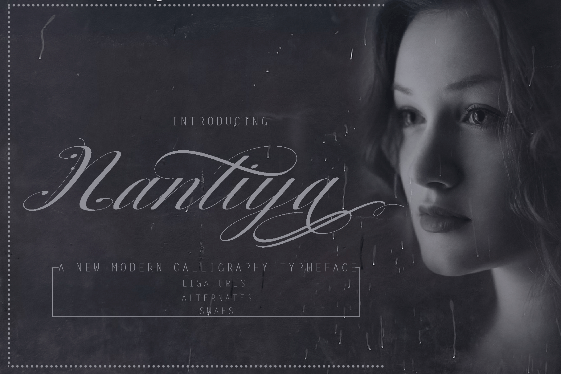 Nantiya: A Delicate Script for Feminine and Elegant Designs