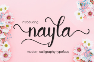 Nayla: A Script Font That Combines Movement and Elegance