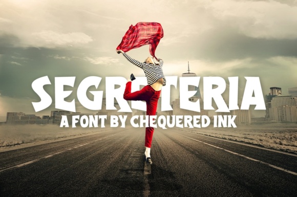 Segretaria: A Cartoony Serif Font