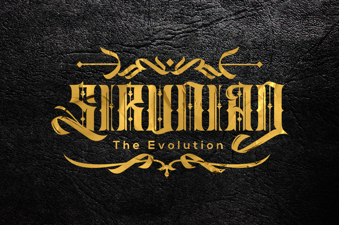 Sirunian: A Gothic Font for Timeless Design