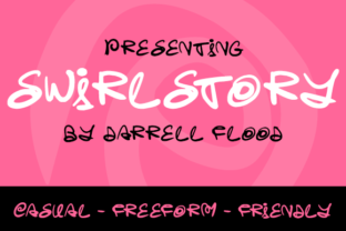 Swirlstory: A Quirky Font for Creative Projects