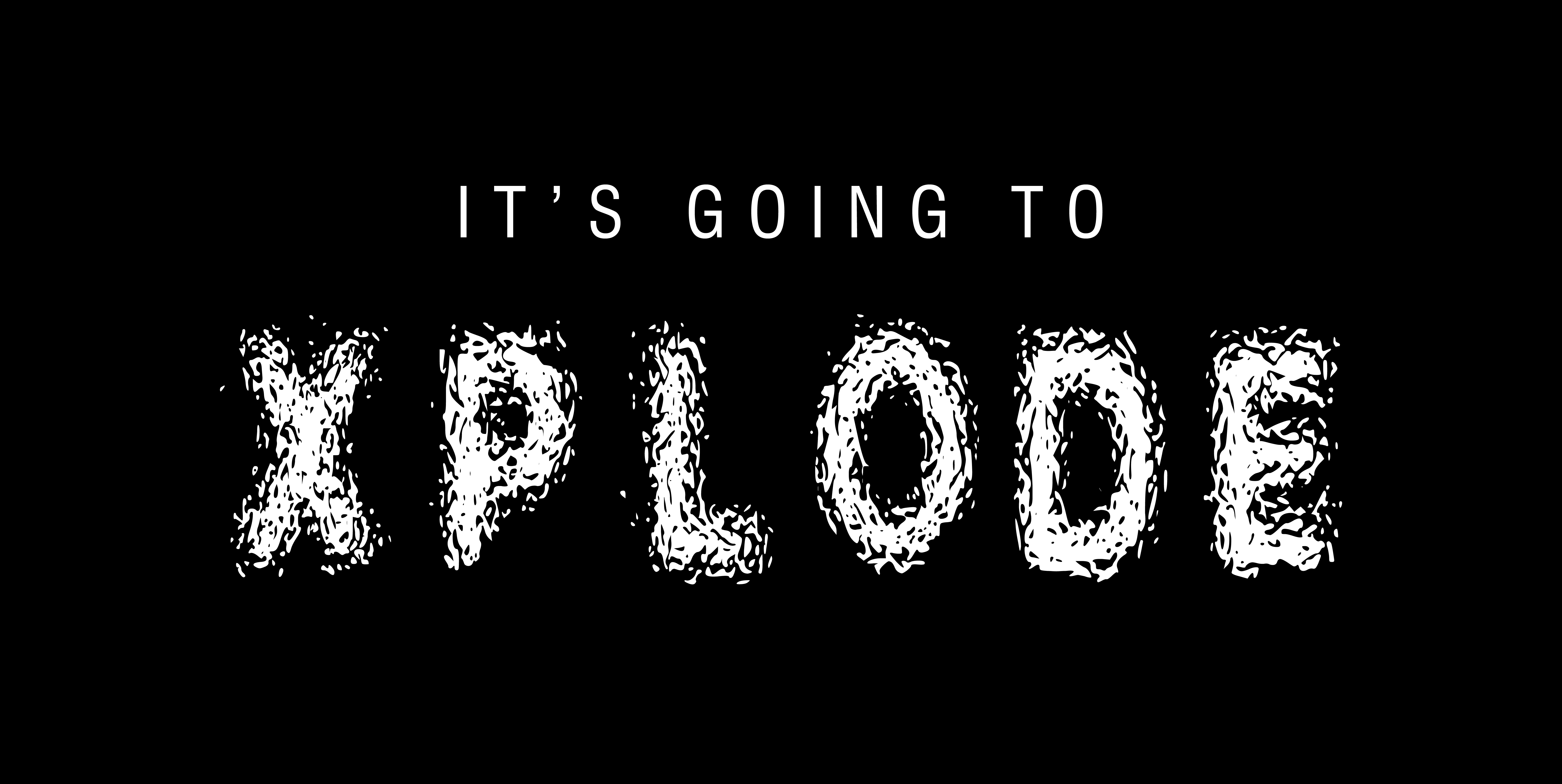 Xplode: The Font That’s Literally in Mid-Explosion
